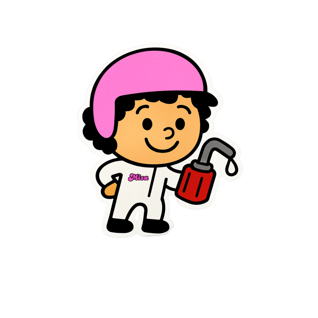 Misa Petrol Boy Decal