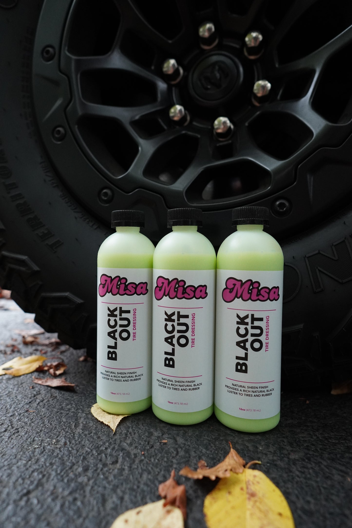 Misa Black Out - Tire & Trim Dressing
